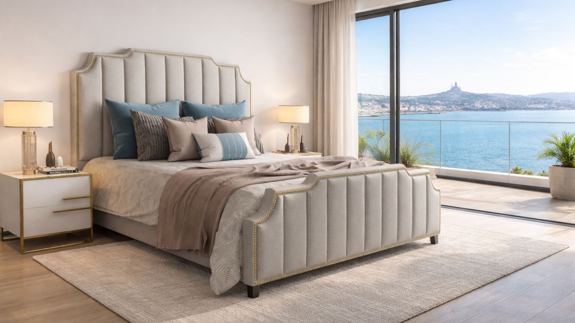 lits design italien luxe bellior