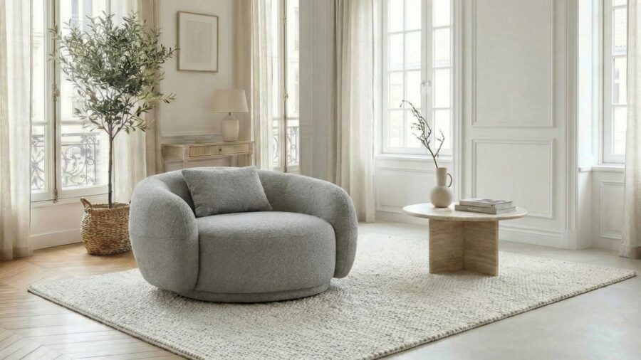 grand fauteuil salon design