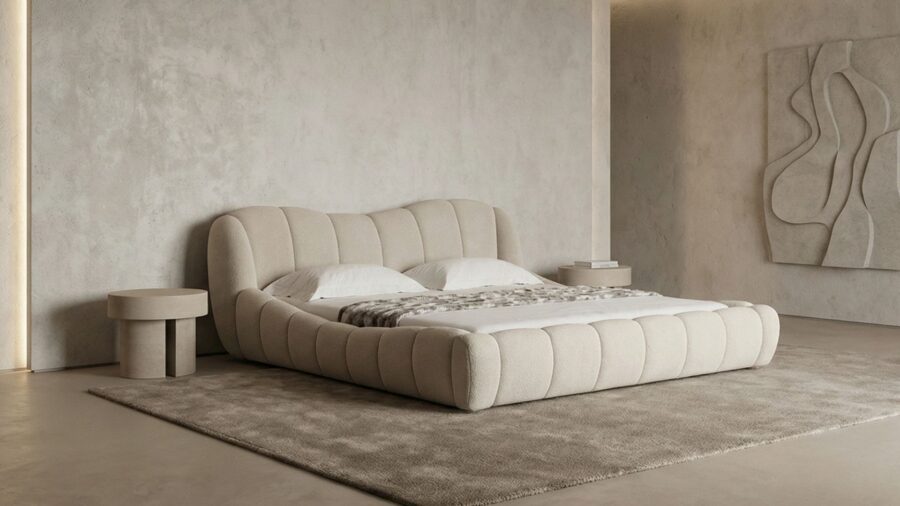 lit 2 places design moderne