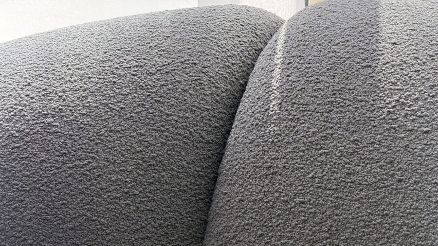 salon complet canapes gris anthracite bouclette premium