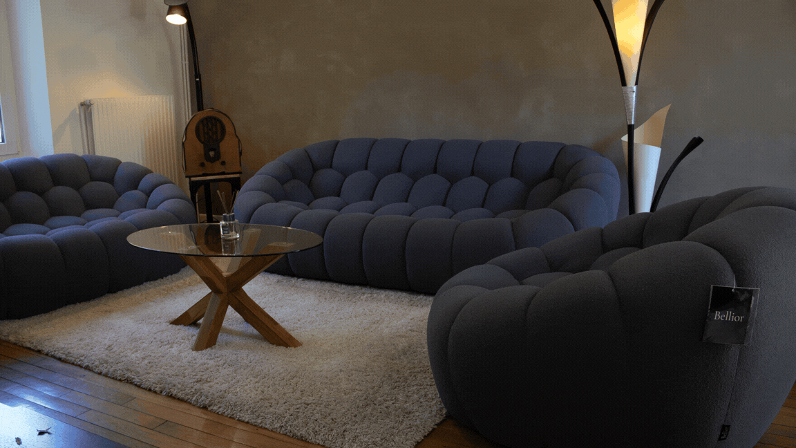 photos clients avis ensemble canapes 3 2 1 gris anthracite