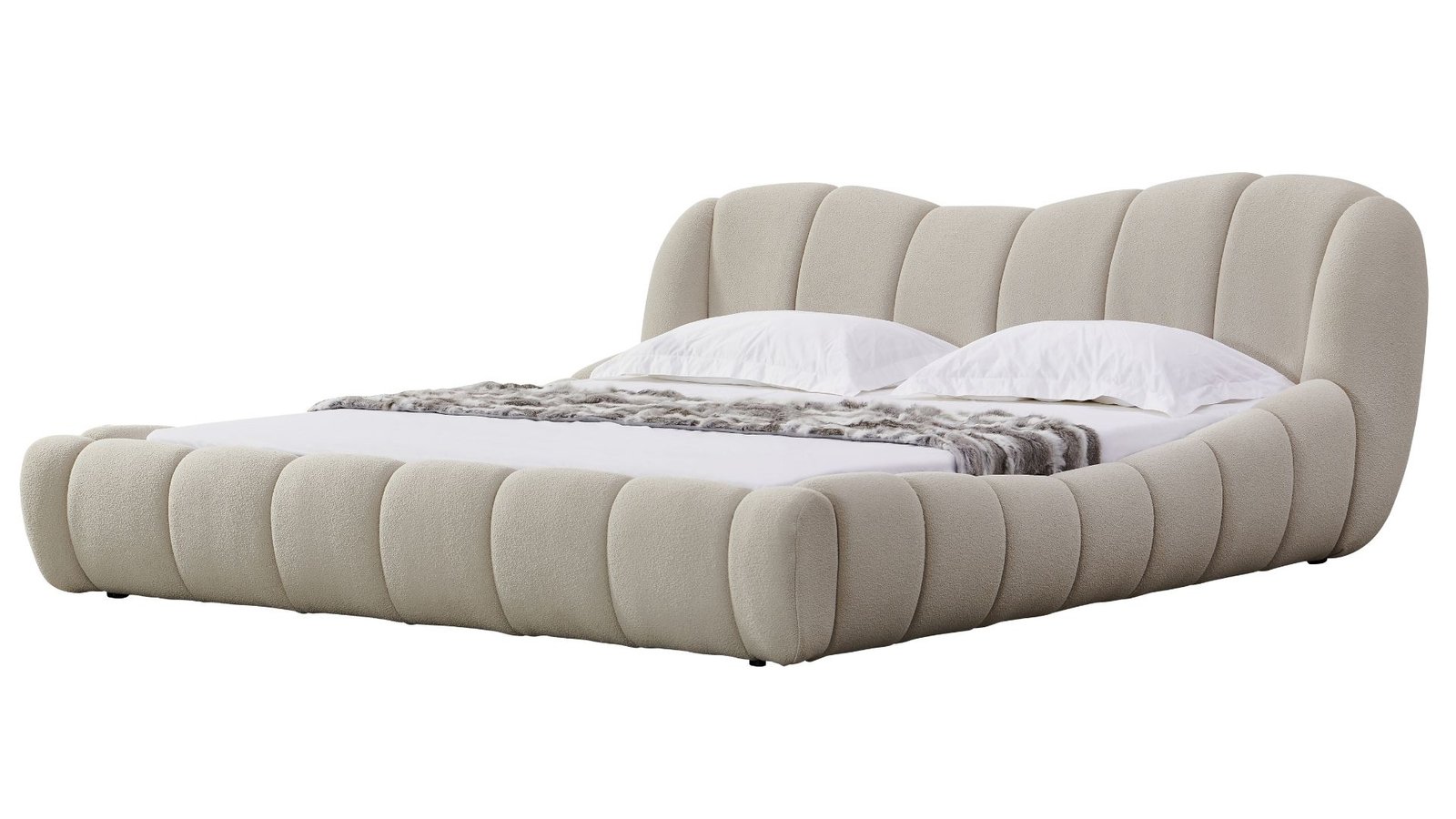 lit-design-tissu-bouclette-beige